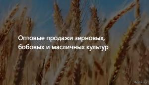 ООО Агропром - оптовая реализация продуктов питания экспорт